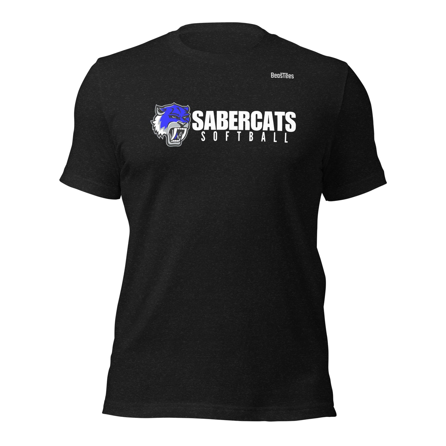 Sabercats Softball Block Unisex t-shirt