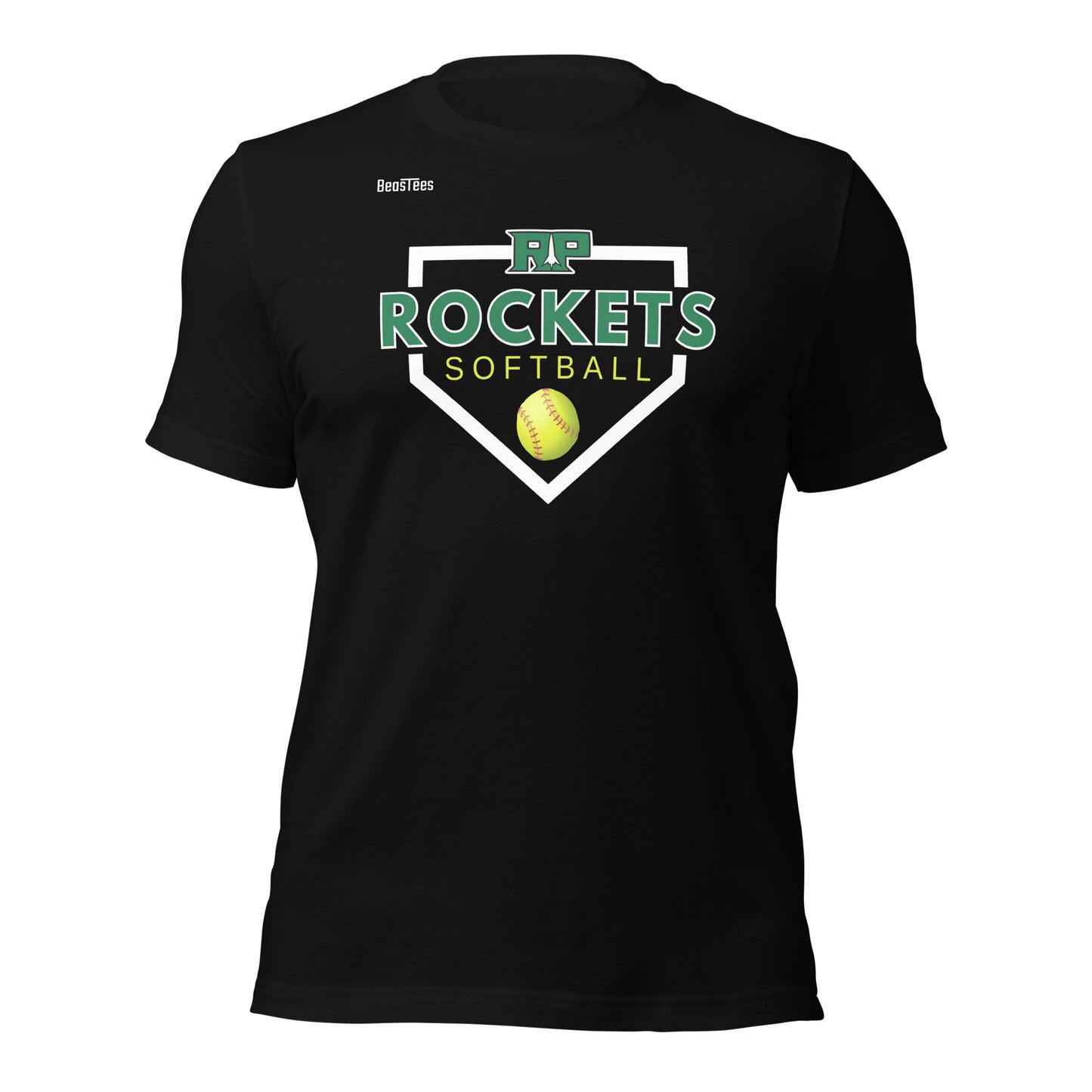 Rockets Softball Home Plate Unisex t-shirt