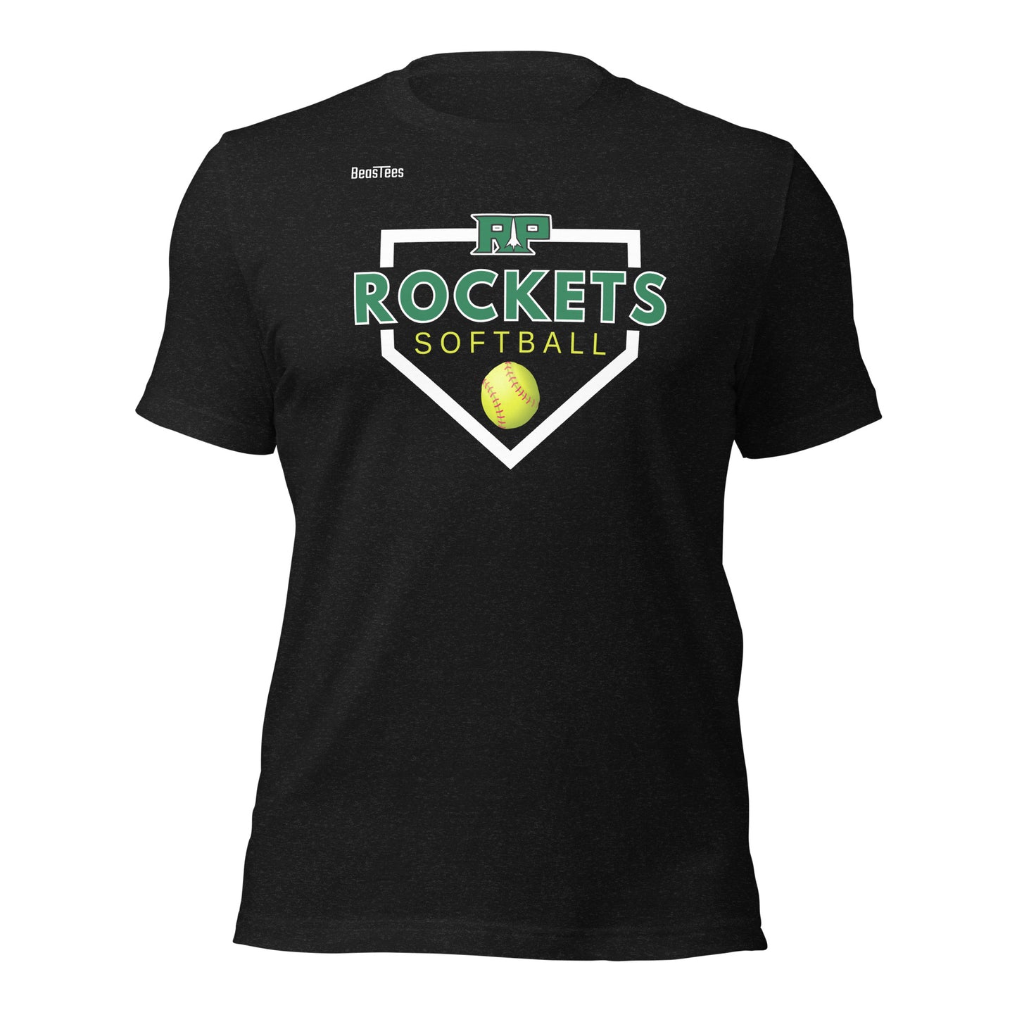 Rockets Softball Home Plate Unisex t-shirt