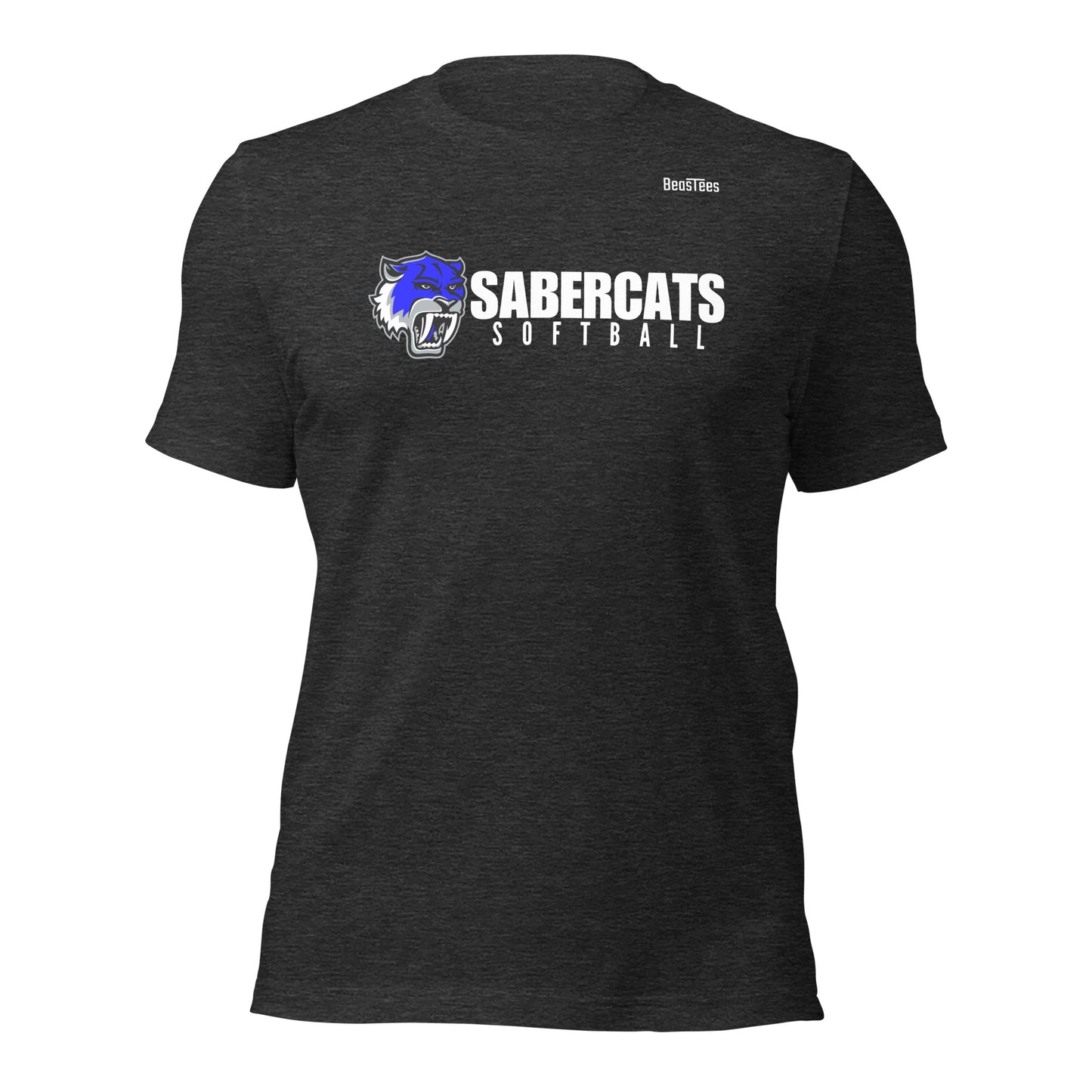 Sabercats Softball Block Unisex t-shirt