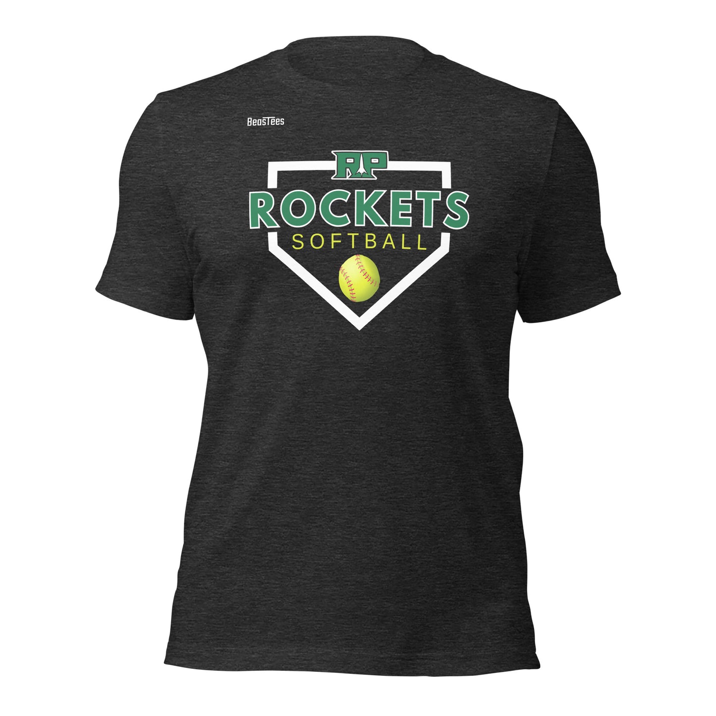 Rockets Softball Home Plate Unisex t-shirt
