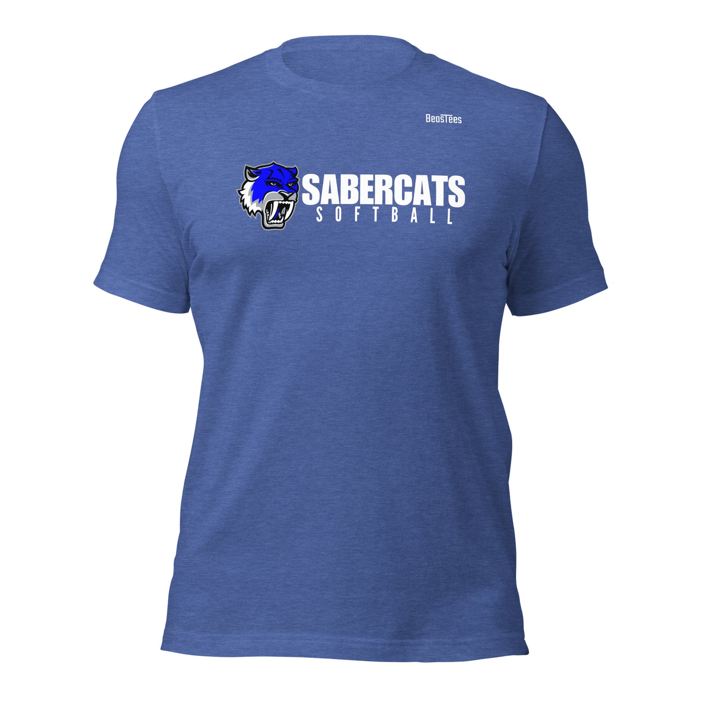 Sabercats Softball Block Unisex t-shirt