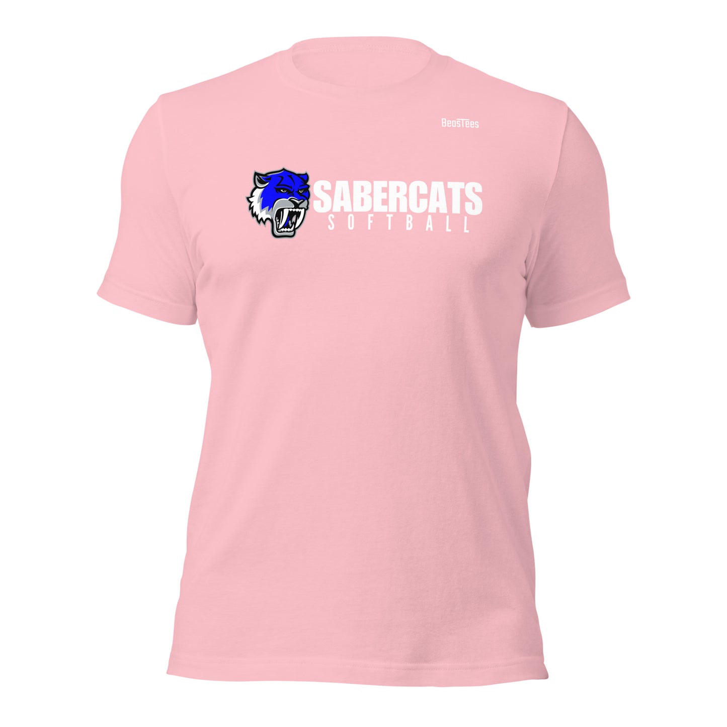 Sabercats Softball Block Unisex t-shirt
