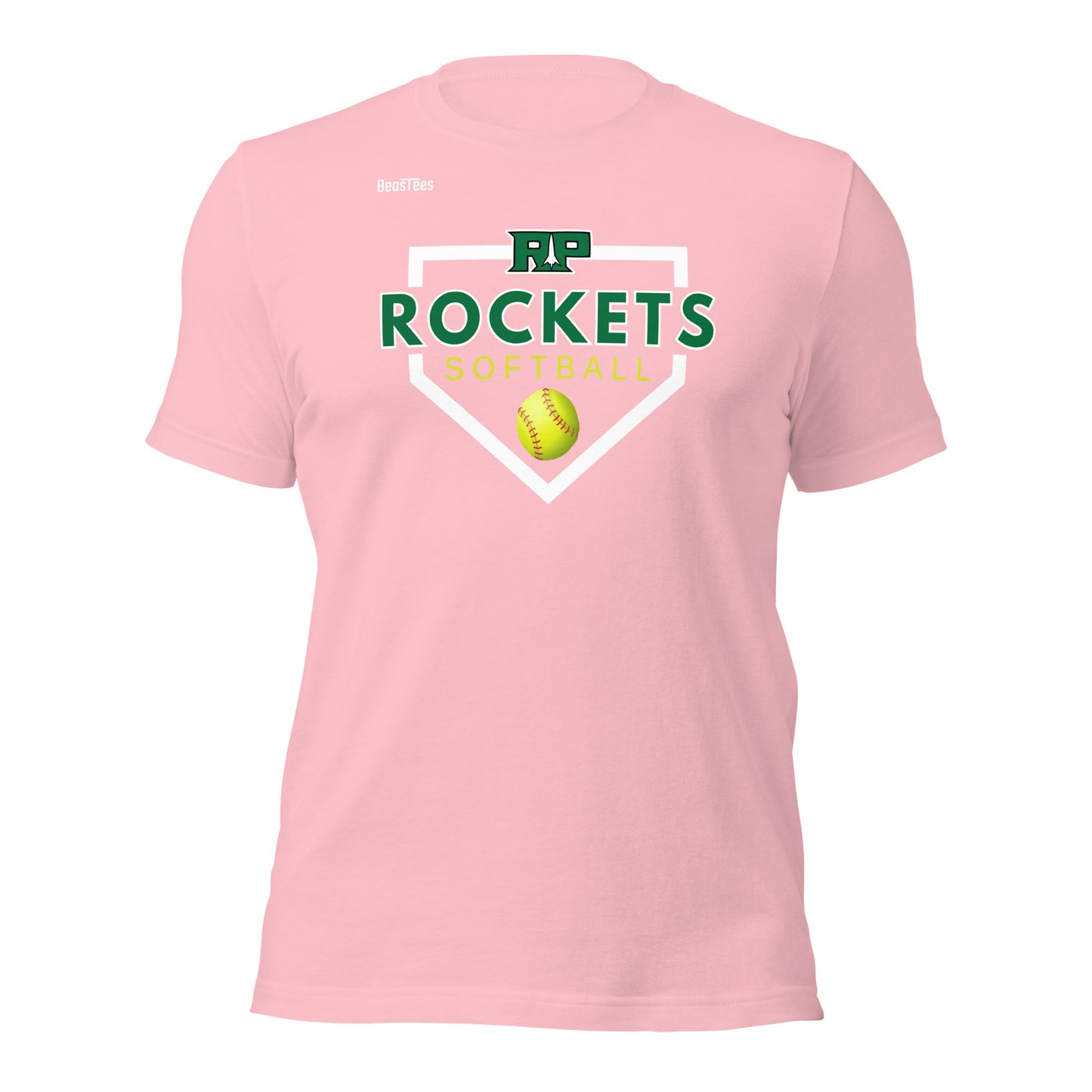 Rockets Softball Home Plate Unisex t-shirt